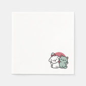 Serviette En Papier Conception "Fur-Real Friends Forever" (Devant)