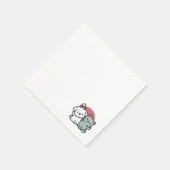 Serviette En Papier Conception "Fur-Real Friends Forever" (Coin)