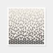 Serviette En Papier Conception géométrique Abstraite (Devant)