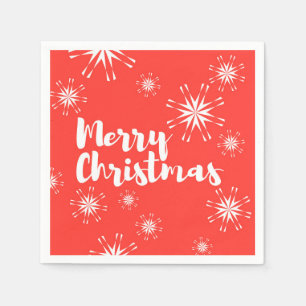 Serviette En Papier Conception joyeuse et ludique de Joyeux Noël