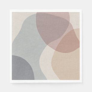 Serviette En Papier Conception minimaliste de silence organique