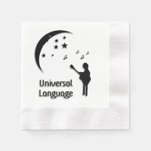Serviette En Papier Conception musicale universelle