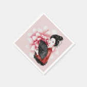 Serviette En Papier Conception Okinawa Series 34 (Coin)