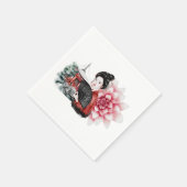 Serviette En Papier Conception Okinawa Series 36 (Coin)