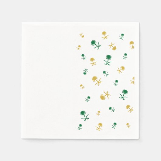 Serviette En Papier conception saoudienne (Devant)