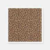 Serviette En Papier Conception Série Classic Léopard 12 (Devant)