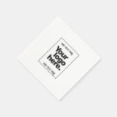 Serviette En Papier Concevez votre propre (Coin)
