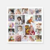 Serviette En Papier Concevez votre propre collection de photos 20 (Devant)