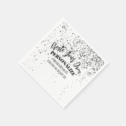 Serviette En Papier Concevez votre propre personnalisation (Coin)