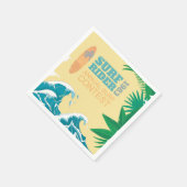 Serviette En Papier Concours de Surf surf Rider |1983 (Coin)