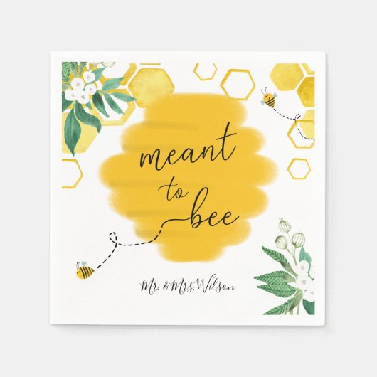 Serviette En Papier Conçu pour papier abeille Napkin (Devant)