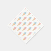 Serviette En Papier Cônes Rafraîchissants (Coin)