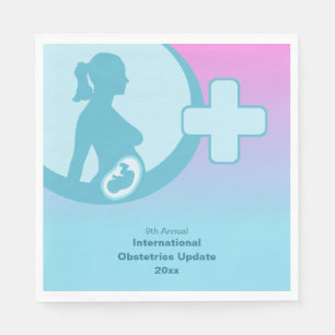 Serviette En Papier Conférence Médicale sur l'obstétrique et la gynéco