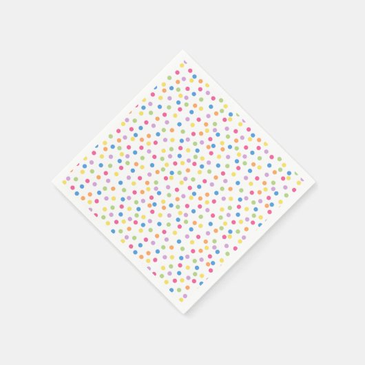 Serviette En Papier Confetti Dazzle (points) (Coin)