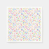 Serviette En Papier Confetti Dazzle (surprise) (Devant)
