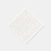 Serviette En Papier Confetti Pastels (Points) (Coin)