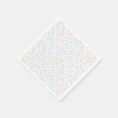 Serviette En Papier Confetti Pastels (Sprinkles) (Coin)