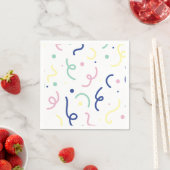 Serviette En Papier Confetti Pop - Multi (En situation)
