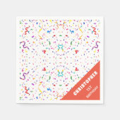 Serviette En Papier Confetti & Sprinkings Papier Napkin (Devant)
