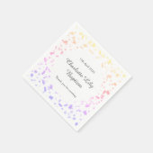 Serviette En Papier Confettis de baptême de bébé (Coin)