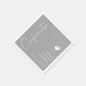 Serviette En Papier Confirmation de script Boys (Coin)