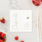Serviette En Papier Confirmation de script pour filles (En situation)