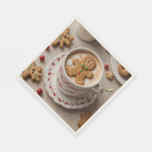 Serviette En Papier Confort et joie (Coin)