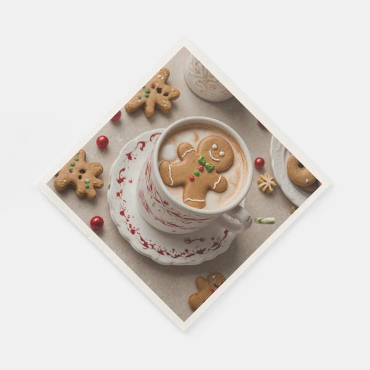 Serviette En Papier Confort et joie (Coin)