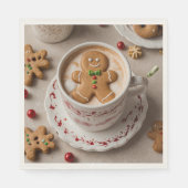 Serviette En Papier Confort et joie (Devant)