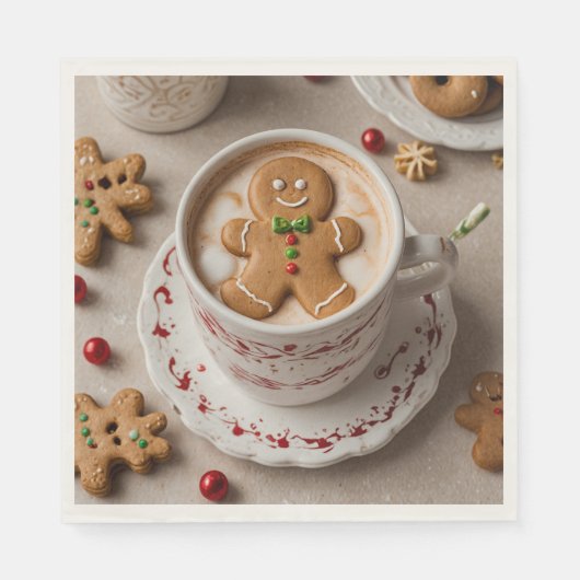 Serviette En Papier Confort et joie (Devant)