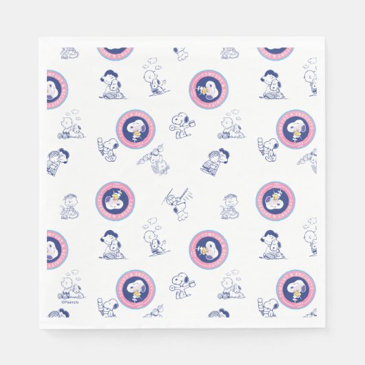 Serviette En Papier Confort et sécurité | Confort et Motif de sécurité (Devant)