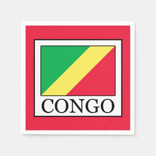 Serviette En Papier Congo (Devant)