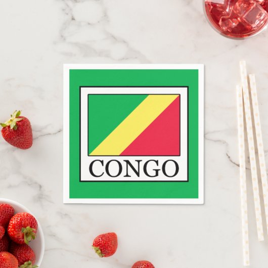 Serviette En Papier Congo (En situation)