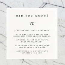 Connaissez-vous les faits Fiançailles