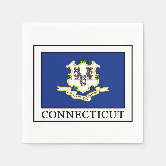 Serviette En Papier Connecticut (Devant)