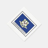 Serviette En Papier Connecticut (Coin)