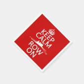 Serviette En Papier Conserver le calme et la ligne sur (choisir une co (Coin)