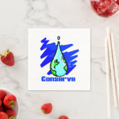 Serviette En Papier Conserver l'eau (En situation)