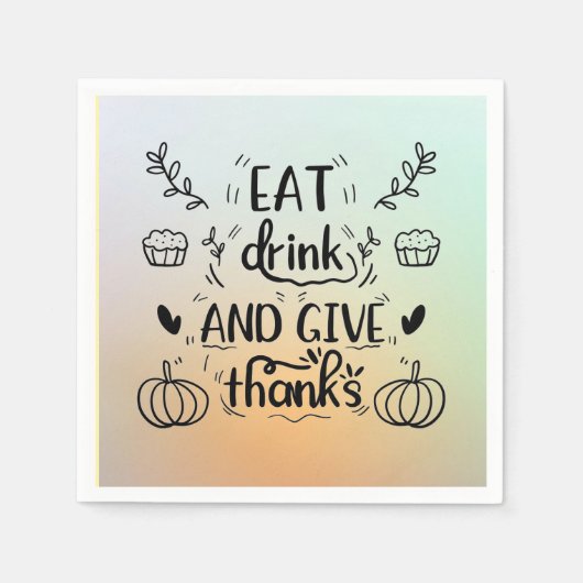 Serviette En Papier consommer papier Napkin (Devant)