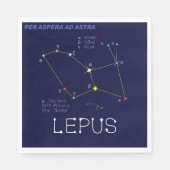 Serviette En Papier Constellation de l'hémisphère sud (Devant)