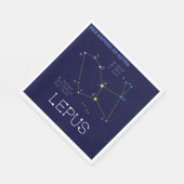 Serviette En Papier Constellation de l'hémisphère sud (Coin)