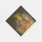Serviette En Papier Constitution Avec Aigle Bald (Coin)
