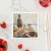 Serviette En Papier Constructeurs navals (par Albert Edelfeel) (En situation)