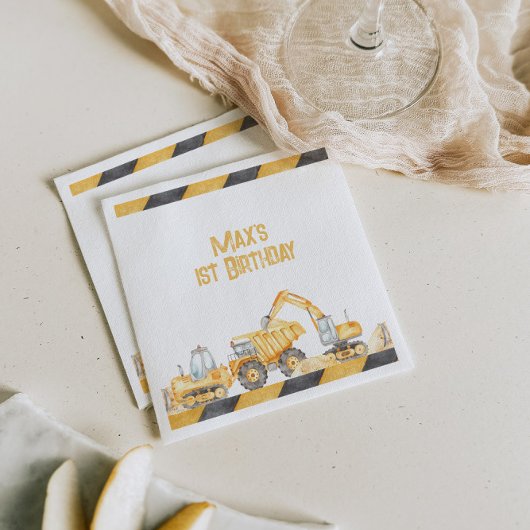 Serviette En Papier Construction Anniversaire de la fête de Naples