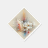 Serviette En Papier Contemporary Cosmos Abstract Design (Coin)