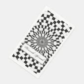 Serviette En Papier Contre-spirales par Kenneth Yoncich (Coin)