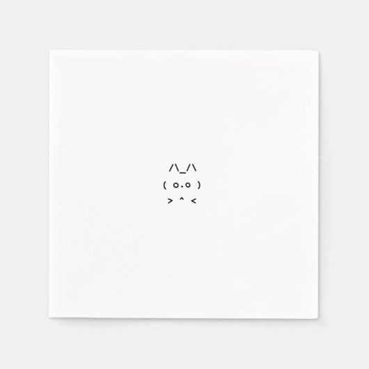 Serviette En Papier Conversation GPT La serviette Smart Serviette Napk (Devant)