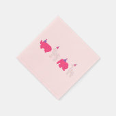 Serviette En Papier Cookie animal givré Anniversaire de fête Napkin (Coin)