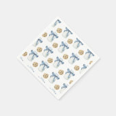 Serviette En Papier Cookie et Lait Anniversaire (Coin)