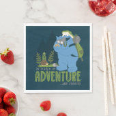 Serviette En Papier Cookie Monster | À la recherche d'aventure...et de (En situation)